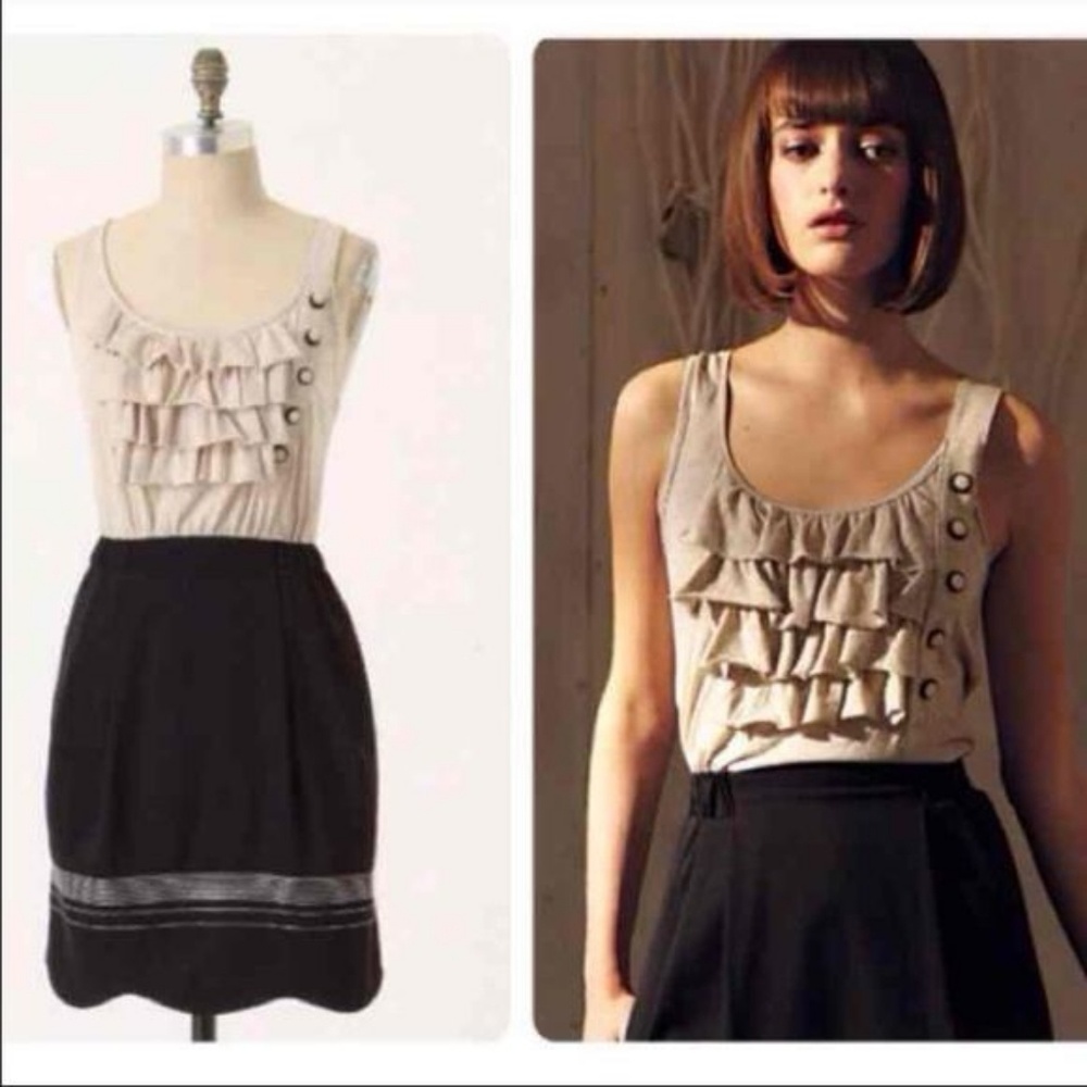 { Anthropologie } Count the Waves Dress